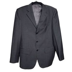 Canali Men's‎ 48 Gray Pure Wool 3 Button Sport Coat Blazer Jacket